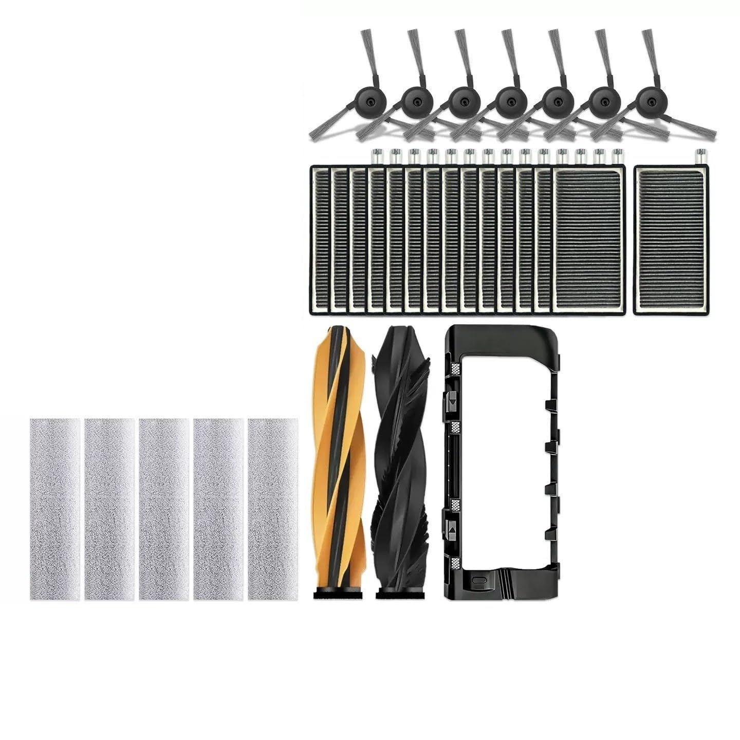 Compatibile Con Dreame, X50PRO, Accessori for Spazzatrici: Rullo, Scopa, Spazzola Principale, Filtro, Spazzola Laterale(Set b)