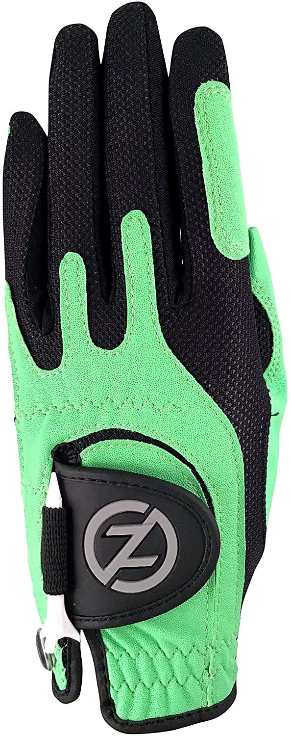 Zero Friction Guantes de Golf sintéticos de Ajuste Universal para jóvenes, Paquete de 6, Talla única, Multicolor