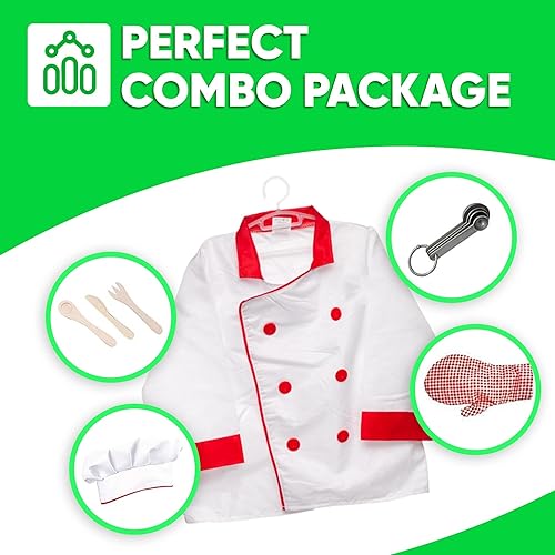 Miniatura 4 de Juegos de disfraces para niños pequeños con accesorios para Halloween, escuela, juego en casa