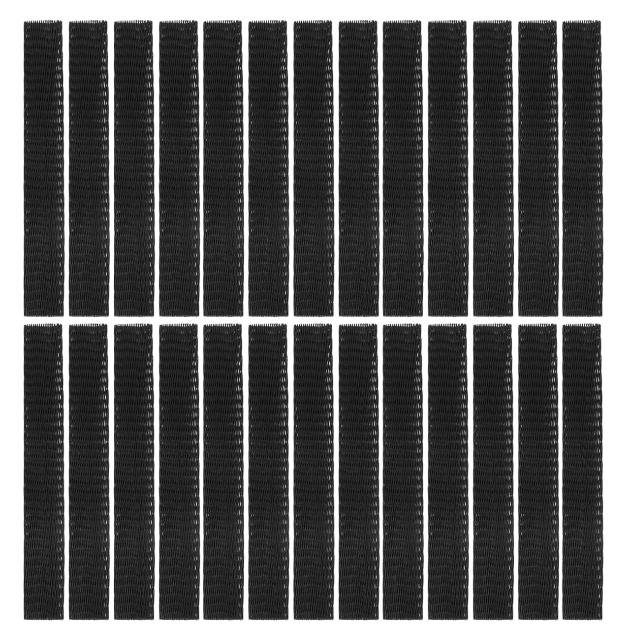 Didiseaon 50pcs Makeup Brush Cover Protective Mesh Sleeve Reusable Brush Protector for Storage and Travel Keeps Brushes Clean and Shape Black