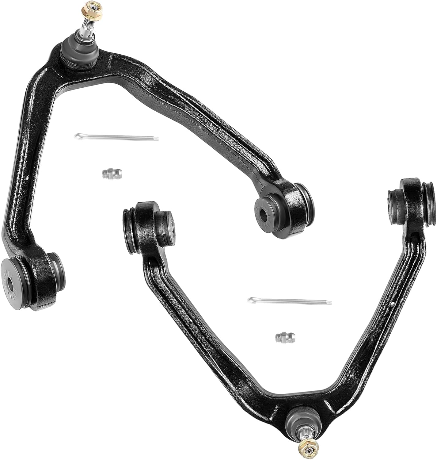 2pc Set K80826 Front Upper Control Arm w/Ball Joint Fit 1999-2006 For Chevy Silverado 1500 Suburban 1500 Tahoe Avalanche 1500 Express 1500 2500 for GMC Sierra 1500 Savana Yukon Suspension Kit