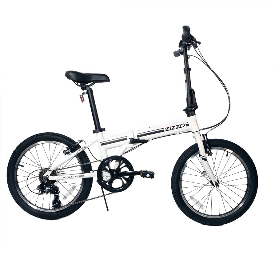 bigskygo76　1207 ZiZZO Campo 20 inch Folding Bike with 7-Speed, Adjustable