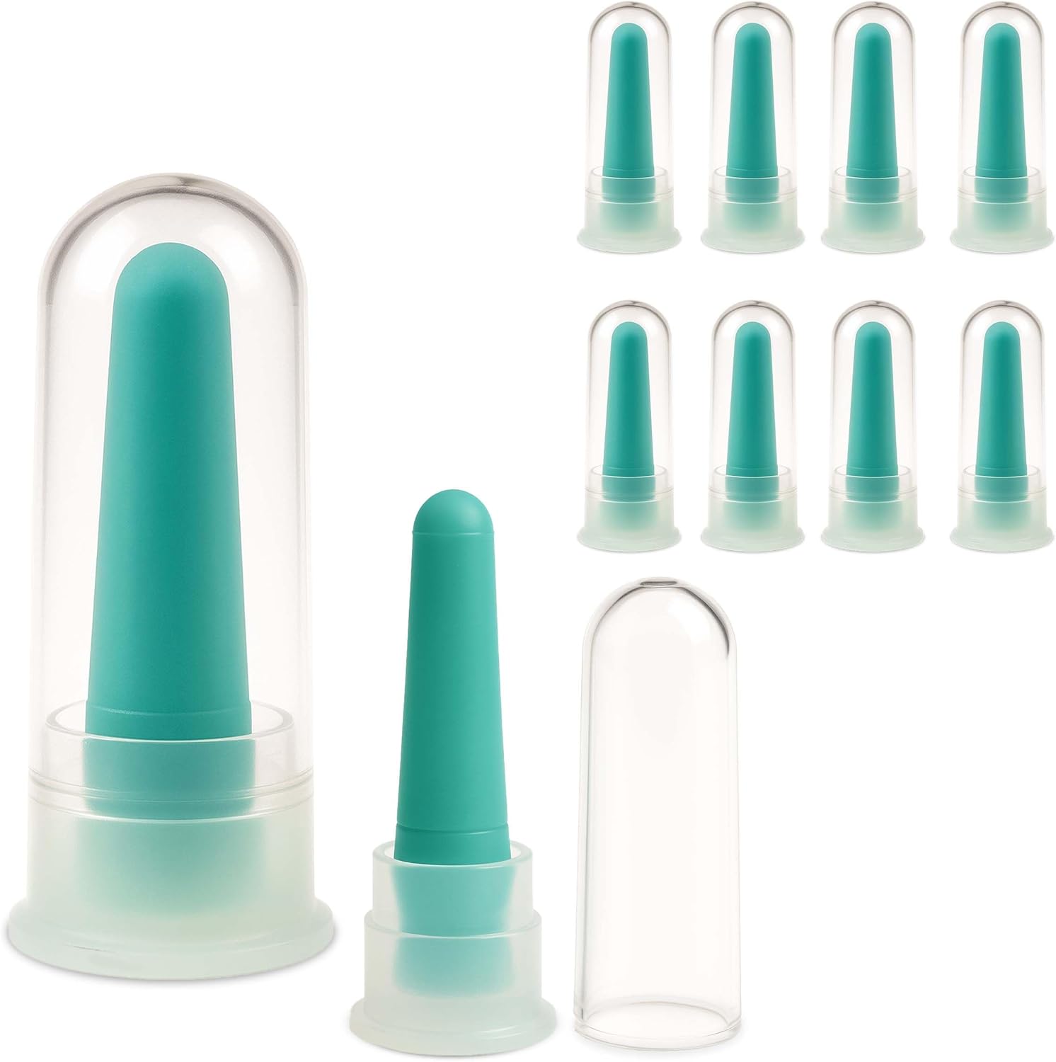 Soft Contact Lens Green Inserter Remover | for Monthly & Daily Contact Lenses Suction Holder |10pcs | by Sports World Vision
