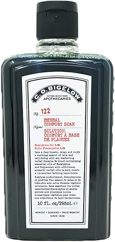 C.O. Bigelow - Remojador de baño de aromaterapia para molestias estacionales, relajación, alivio muscular con aceites esenciales, eucalipto, menta,