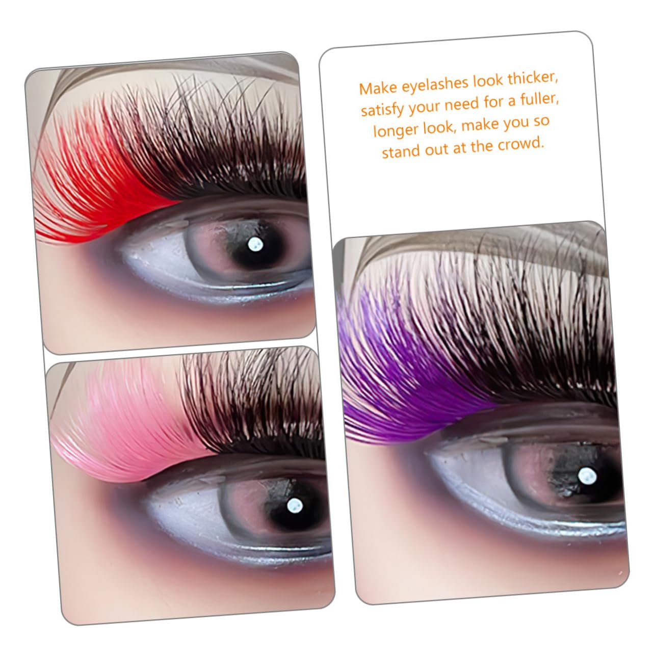 MAGICLULU 5 Sets Künstliche Wimpern Flauschige Wimpern Für Frauen Falsche Wimpern Für Die Tägliche Make-up-party 9 Paare * 5