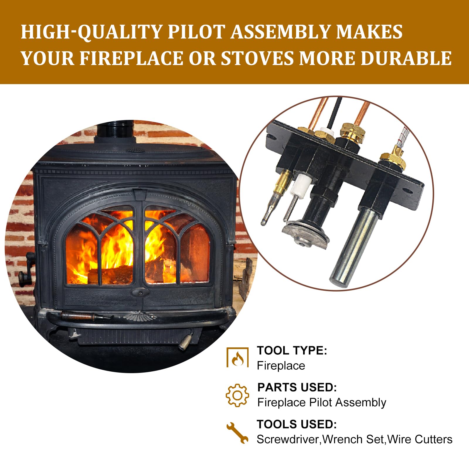 Amazon.com: DFD 69L17, 69L1701, Natural Gas Pilot Assembly Fits