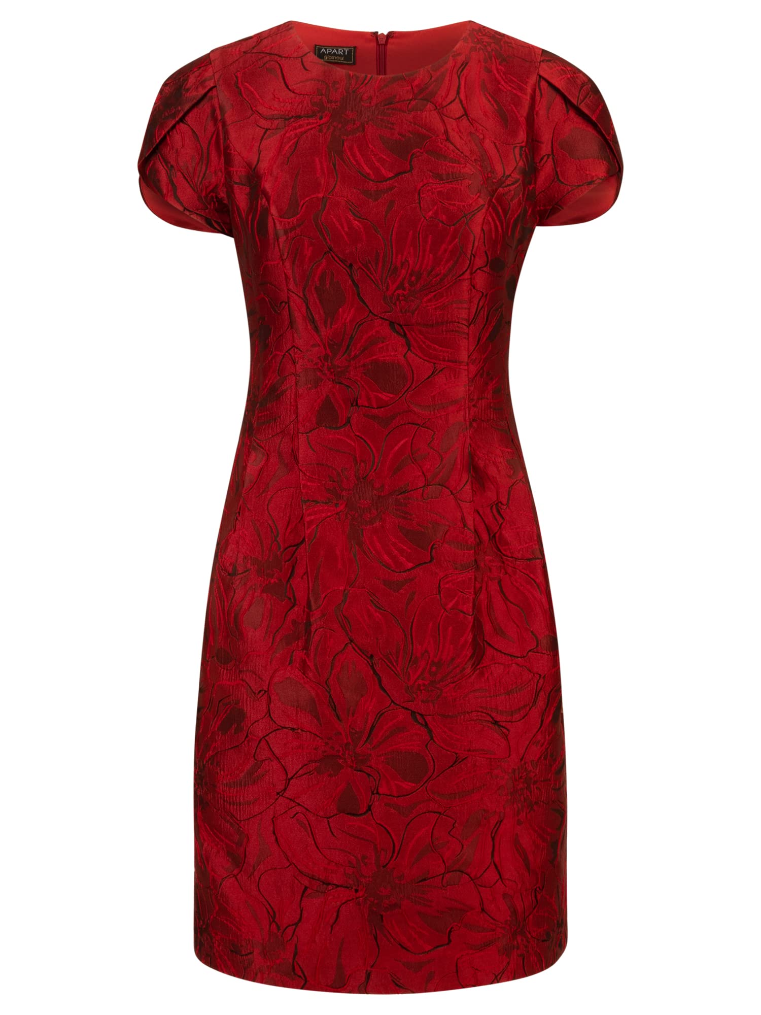 Damen Jacquard Kleid Jacquard Kleid