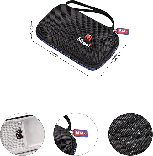 Miniatura 8 de Mchoi Estuche rígido adecuado para cargador portátil INIU, pequeño banco de energía de 10000 mAh, carga rápida de 22.5 W, resistente al agua, a