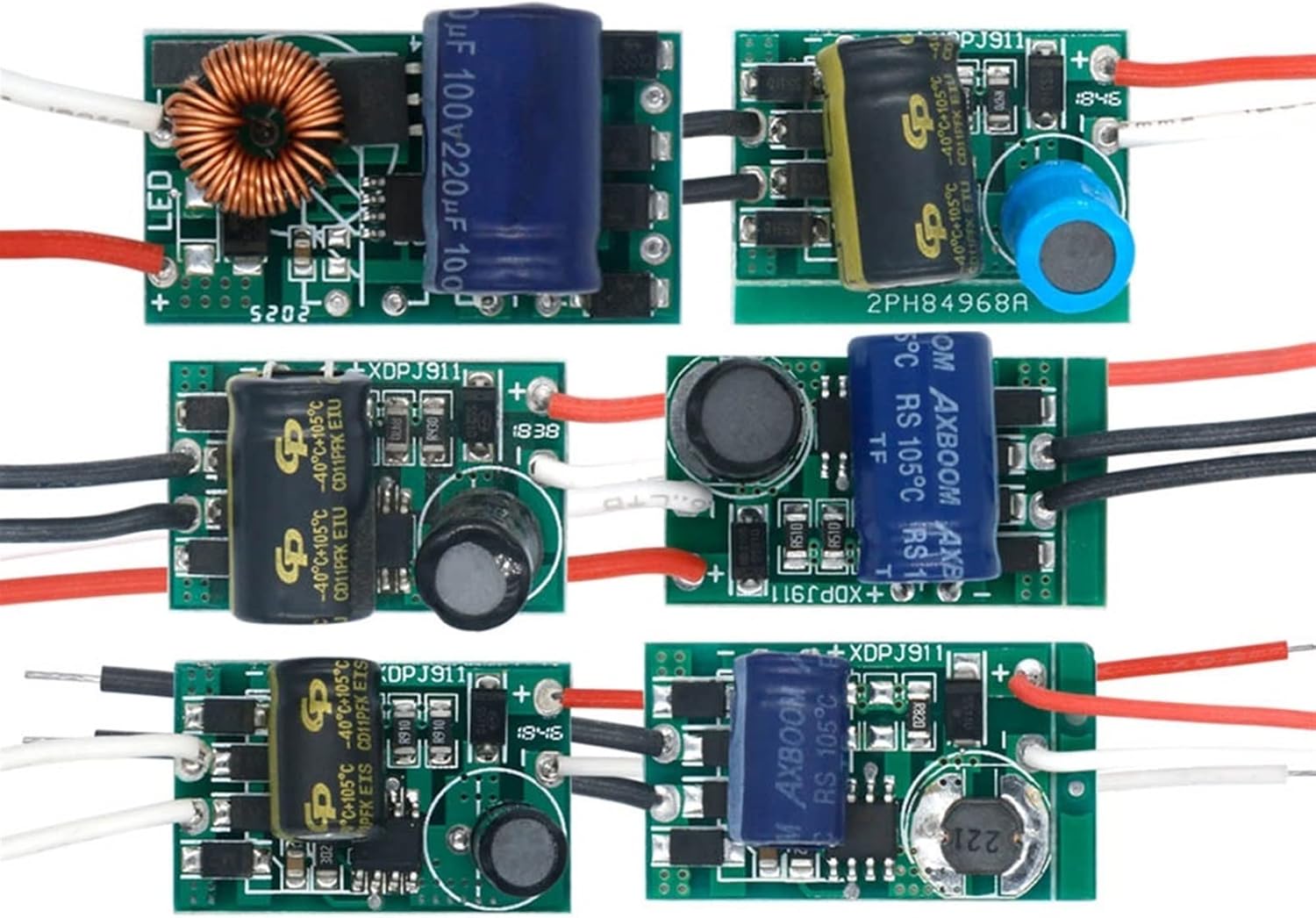 3X3W LED Driver Power Supply Built In Power 3X3W LED Bulb Lamp Beads Isolated Constant Current - Foto 4