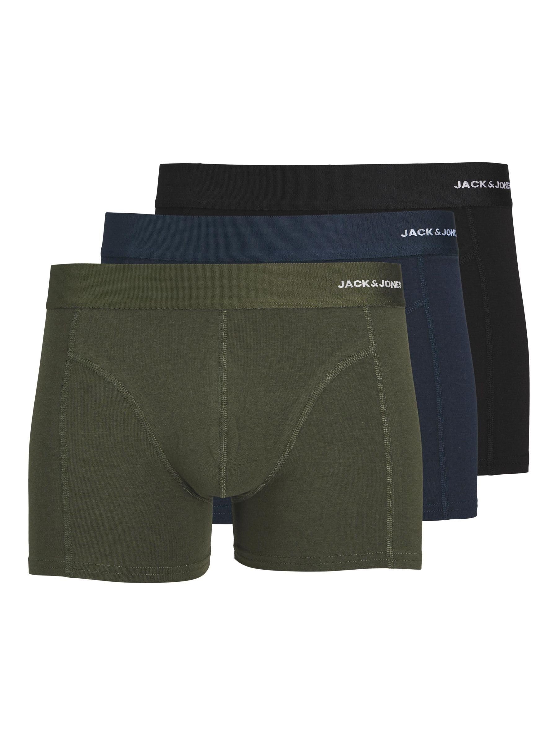 Jack & Jones Vert Boxer Basic Bamboo (Lot De 3)