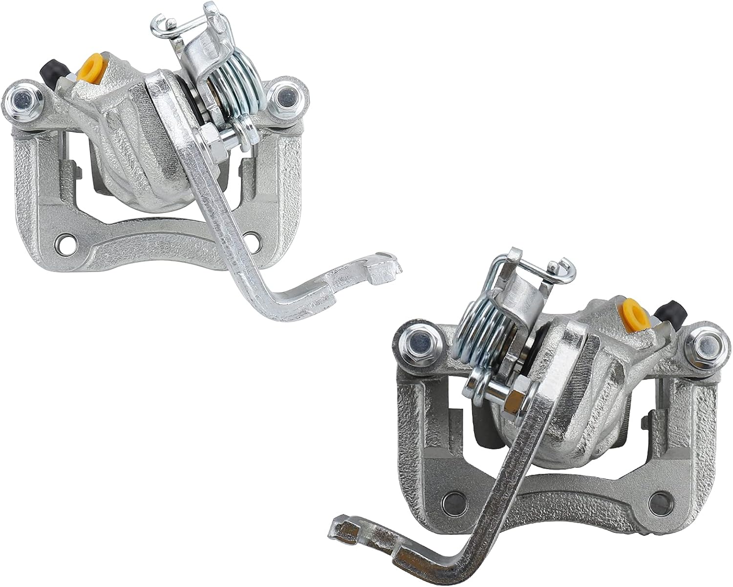 BRTEC Rear Disc Brake Caliper Assembly Left and Right 2PCS 19B2069 19B2068 Fit for Accord 1998-2007, TSX 2004-2008, Pair Set of 2 Rear Driver and Passenger Side