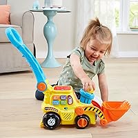 Vista 9 de VTech Pop-a-Balls Push & Pop Bulldozer, Amarillo