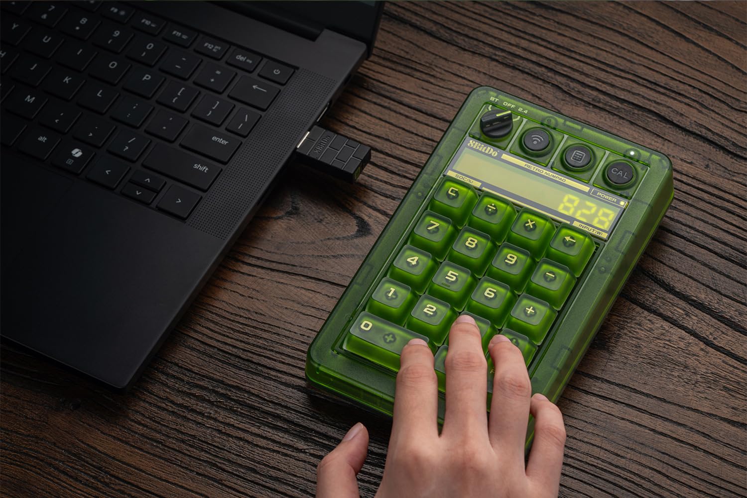Amazon.com: 8BitDo Retro 18 Mechanical Numpad, Supports Calculator