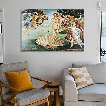 ヴィーナスの誕生 絵画 フレーム付き ウォールアート インテリア Amazon.co.jp: ウィリアム・アドルフ・ブグローの「ヴィーナスの