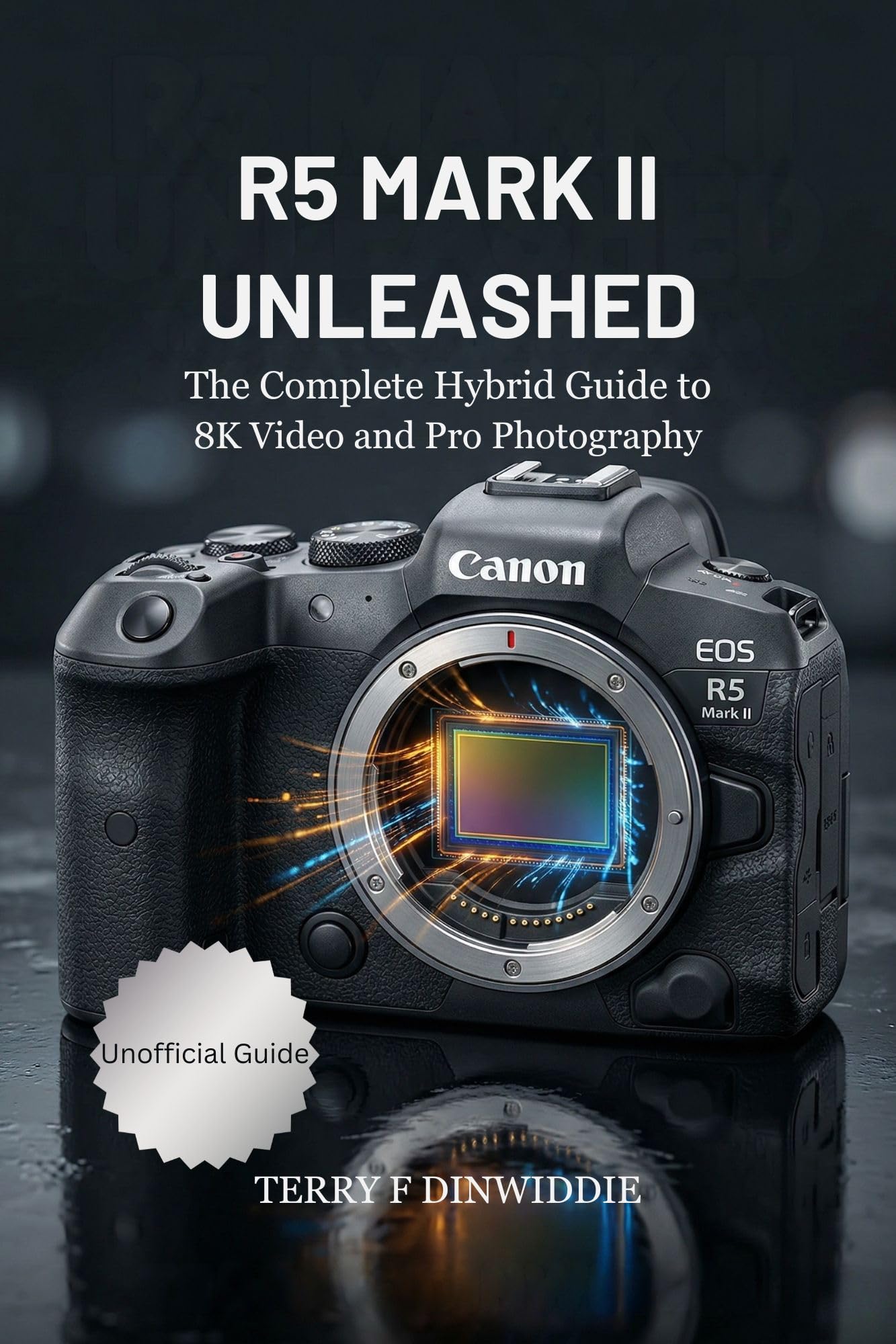 Livre vidéo 8K R5 Mark II guide complet pour réussir vos clichés pro