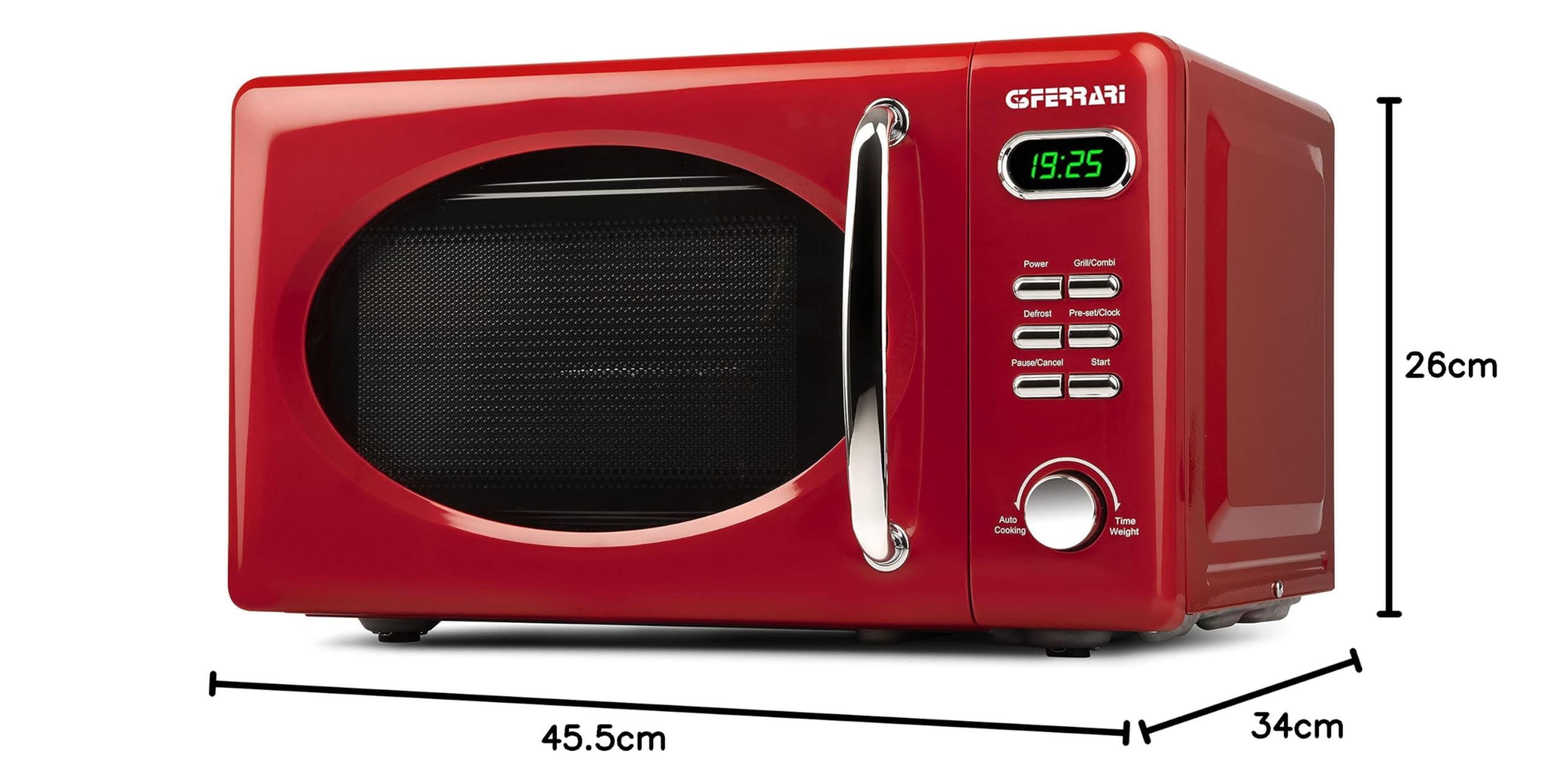 Image secondaire de Micro-ondes Vintage G3 Ferrari Savormio 20L 1150W Rouge