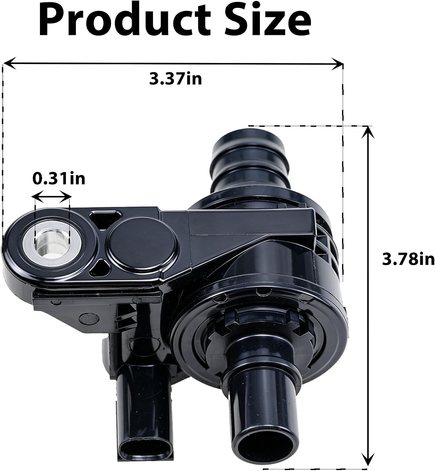 Engine Coolant Water Control Valve Compatible with Toyota Camry Avalon RAV4 2018-2023/ ES300h ES350 2019-2022 Coolant Bypass Valve Replace#16671-25010,16671 25010,1667125010
