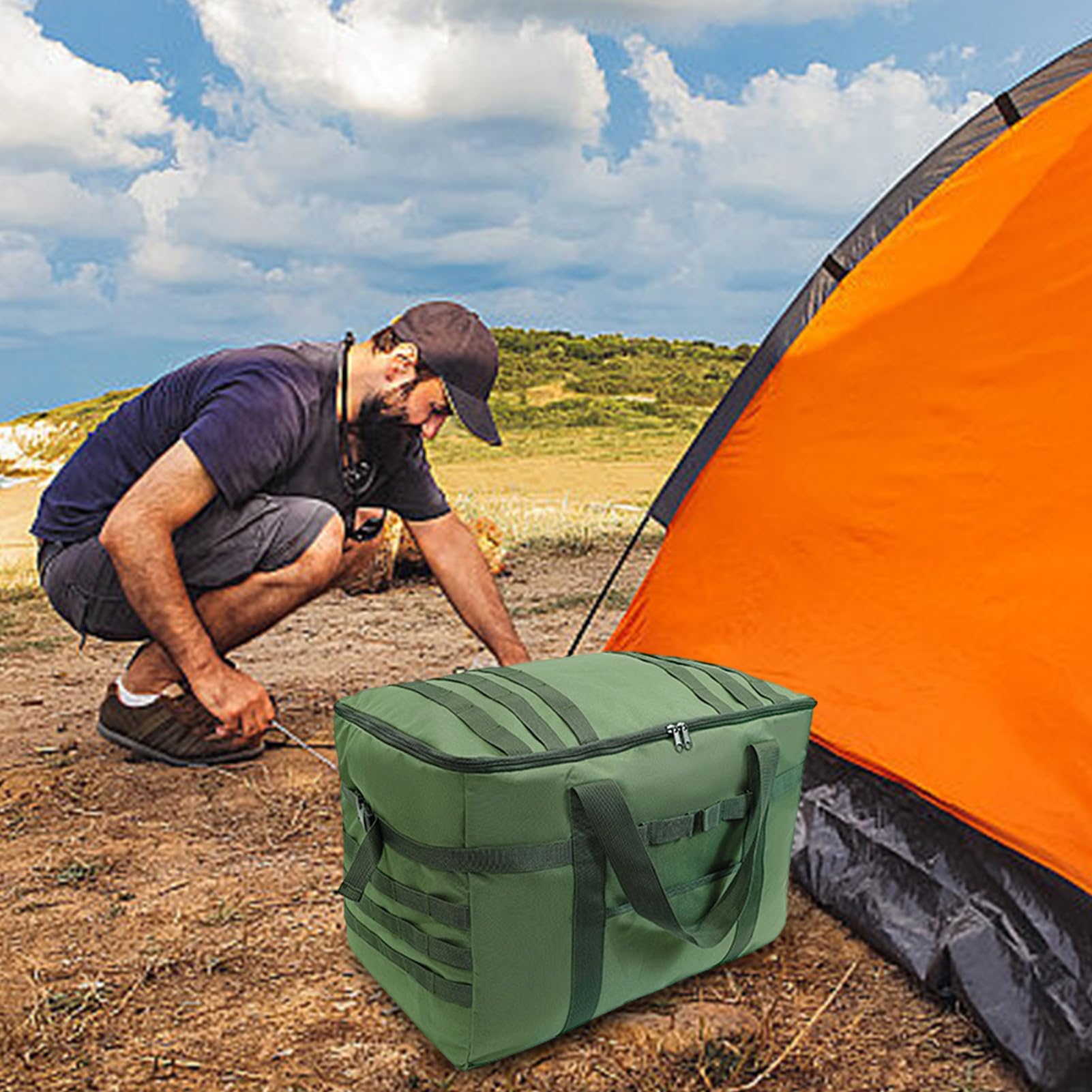 Camping Organizer Tasche 20L - Faltbarer Kofferraum Organizer Für Outdoor Ausrüstung