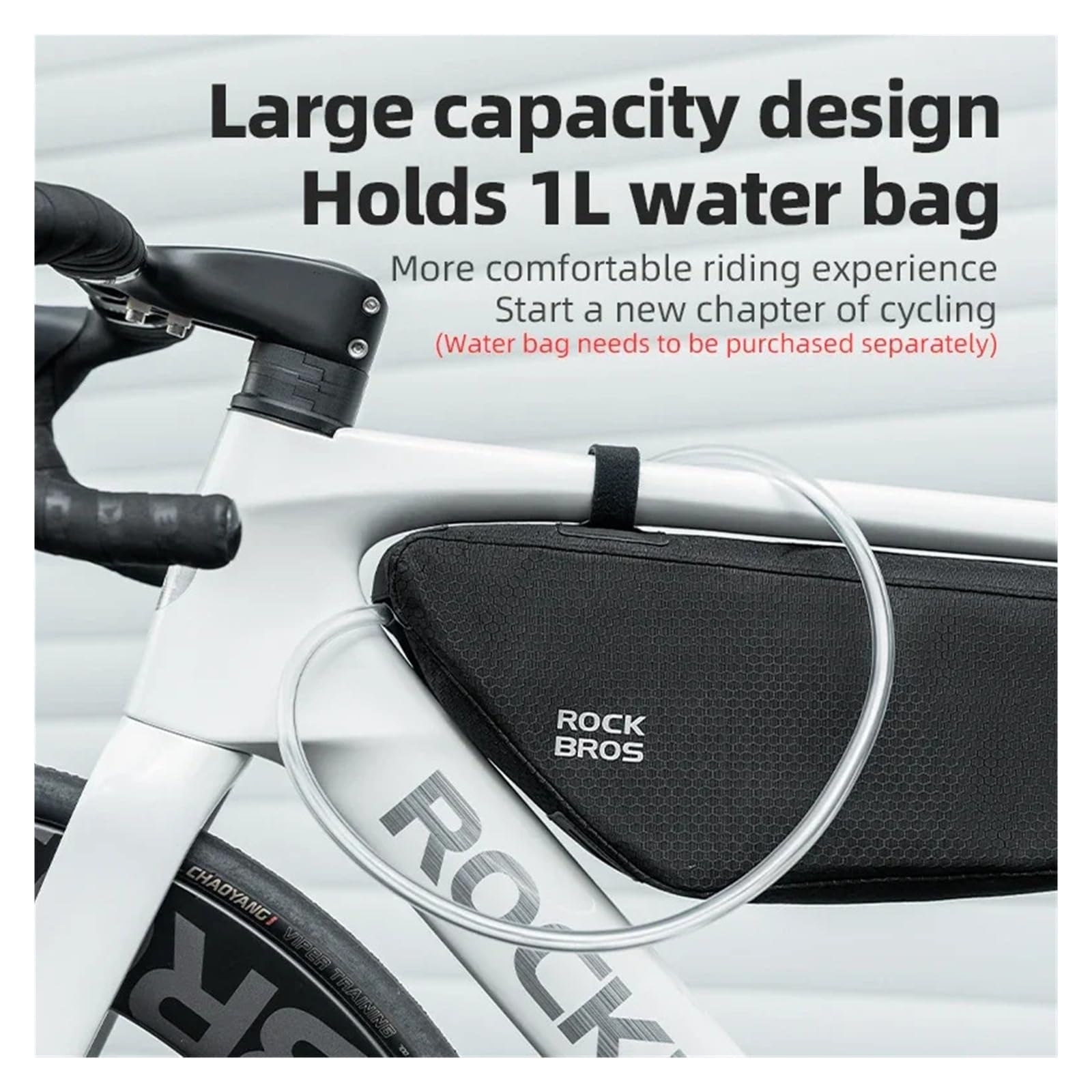 Borsa con telaio triangolare for bicicletta impermeabile resistente allo sporco 1/2PCS