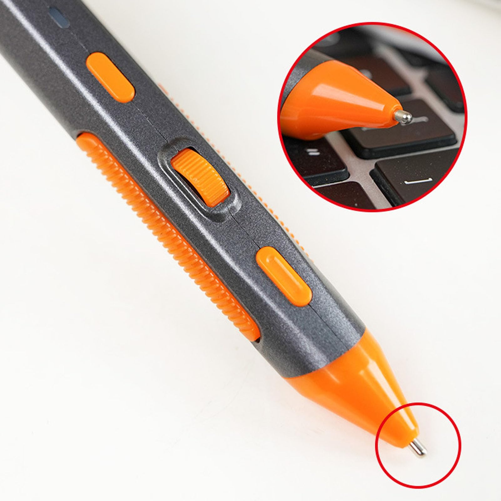 Ratón De Bolsillo, Control De Voz Inteligente AI Ratón Óptico Inalámbrico Ergonómico 2.4G, Lápiz Óptico Traductor De 200 Idiomas, Compatible con Computadora Portátil, PC