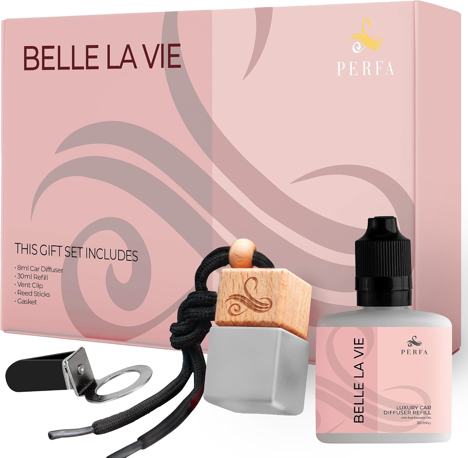 Car Air Fresheners - Belle La Vie Inspired Perfume Diffuser by Perfa