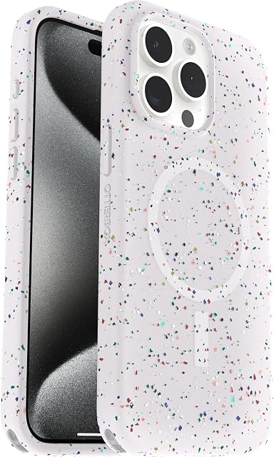 OtterBox Core Series Etui z MagSafe na iPhone 15 Pro Max, odporny na upadki, ultracienki, ochronny cienkie etui, 3x Przetestowane Zgodnie ze Standardami Wojskowym, Biały