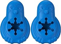 Vista 8 de PetSafe Freezable Treat Holding Chilly Pingüino - Duradera, con aroma a vainilla, de goma, interactiva y congelable, rompecabezas para mascotas