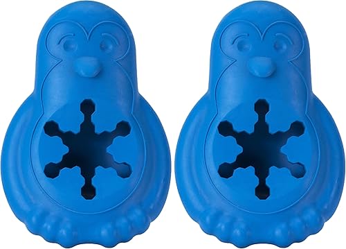 Miniatura 8 de PetSafe Freezable Treat Holding Chilly Pingüino - Duradera, con aroma a vainilla, de goma, interactiva y congelable, rompecabezas para mascotas