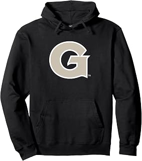 Georgetown Hoyas Icon Officially Licensed Pullover Hoodie, Black