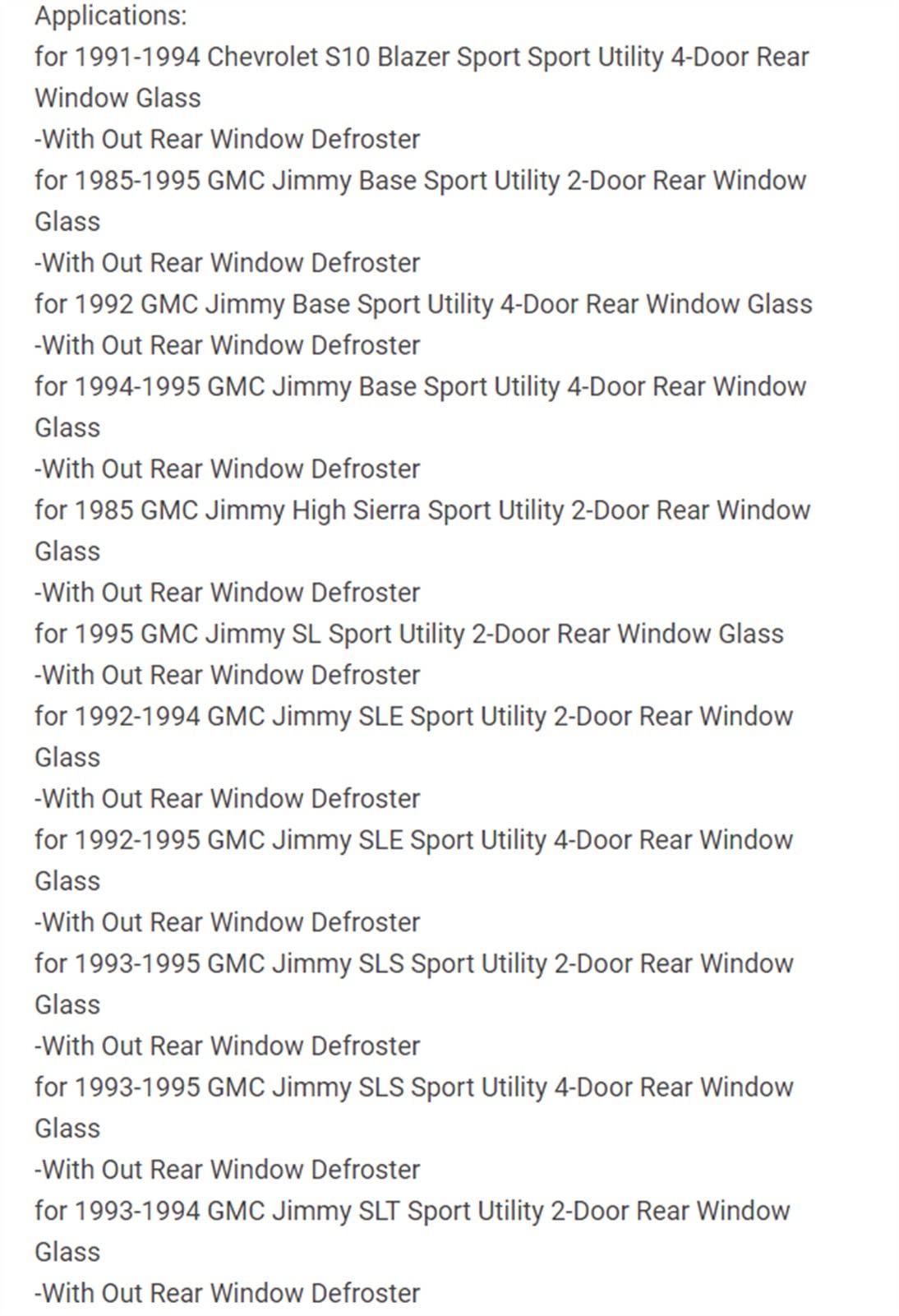 Resorte Gas Maletero Varilla Soporte Elevación Resorte Gas Automático Vidrio Ventana Trasera 2uds Para GMC Para Jimmy 1985-1995 Para Oldsmobile Para Bravada 18,11 Pulgadas Amortiguador Resorte Gas