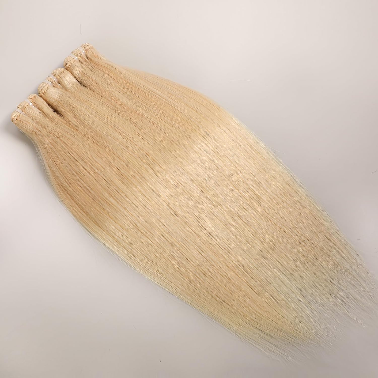 Lemoda 613 Blonde Human Hair Bundles 30 30 30 Inch Straight 3 Bundle 100% Unprocessed 15A Brazilian Virgin Blonde 613 Raw Bundles Human Hair Extensions Quick Weave
