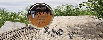 JSB Diabolo Match Hades Hollow Point Pellets .25 Cal 26.54 GR 300 Count