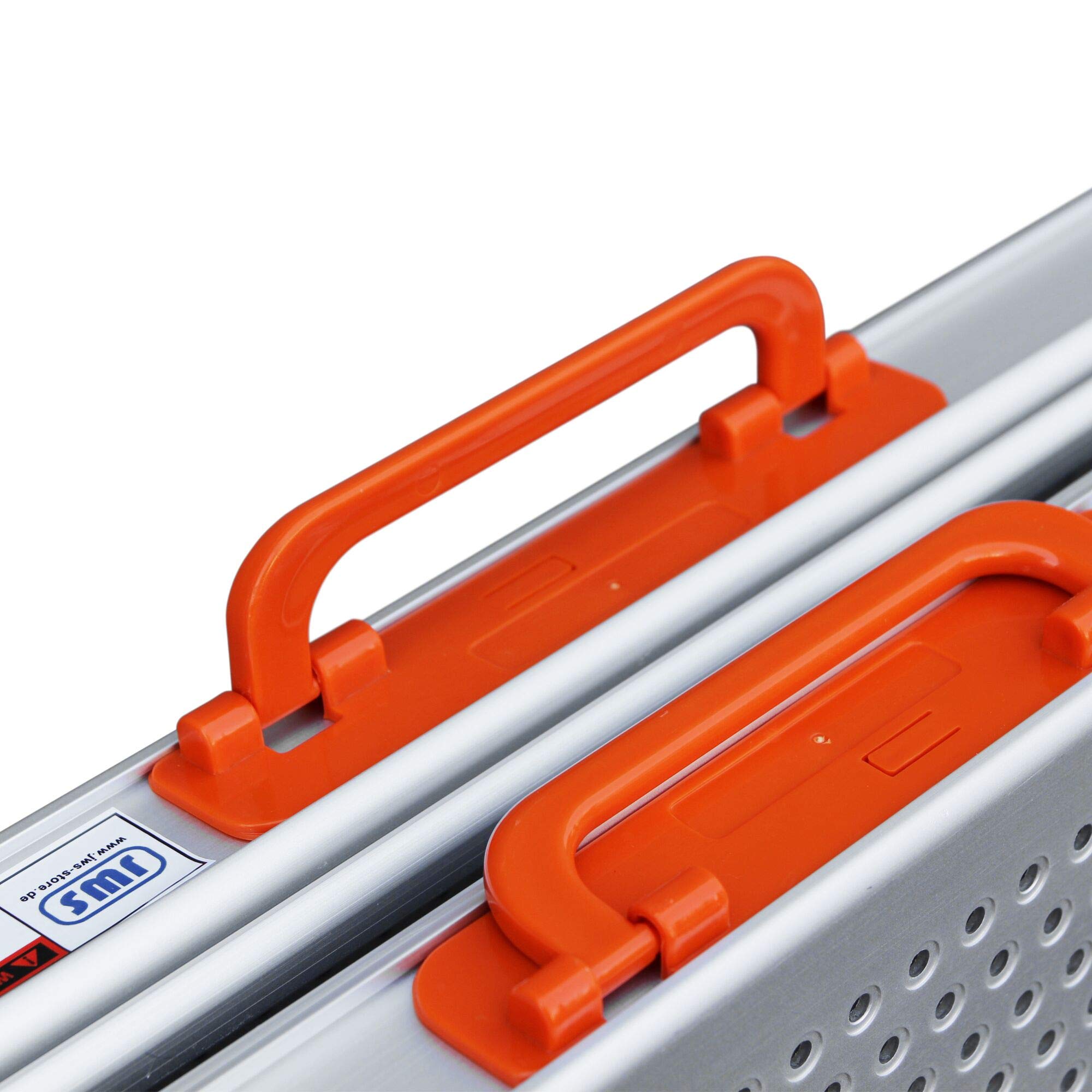 JWS 2245 - Rampa telescópica para silla de ruedas (150 cm, aluminio)