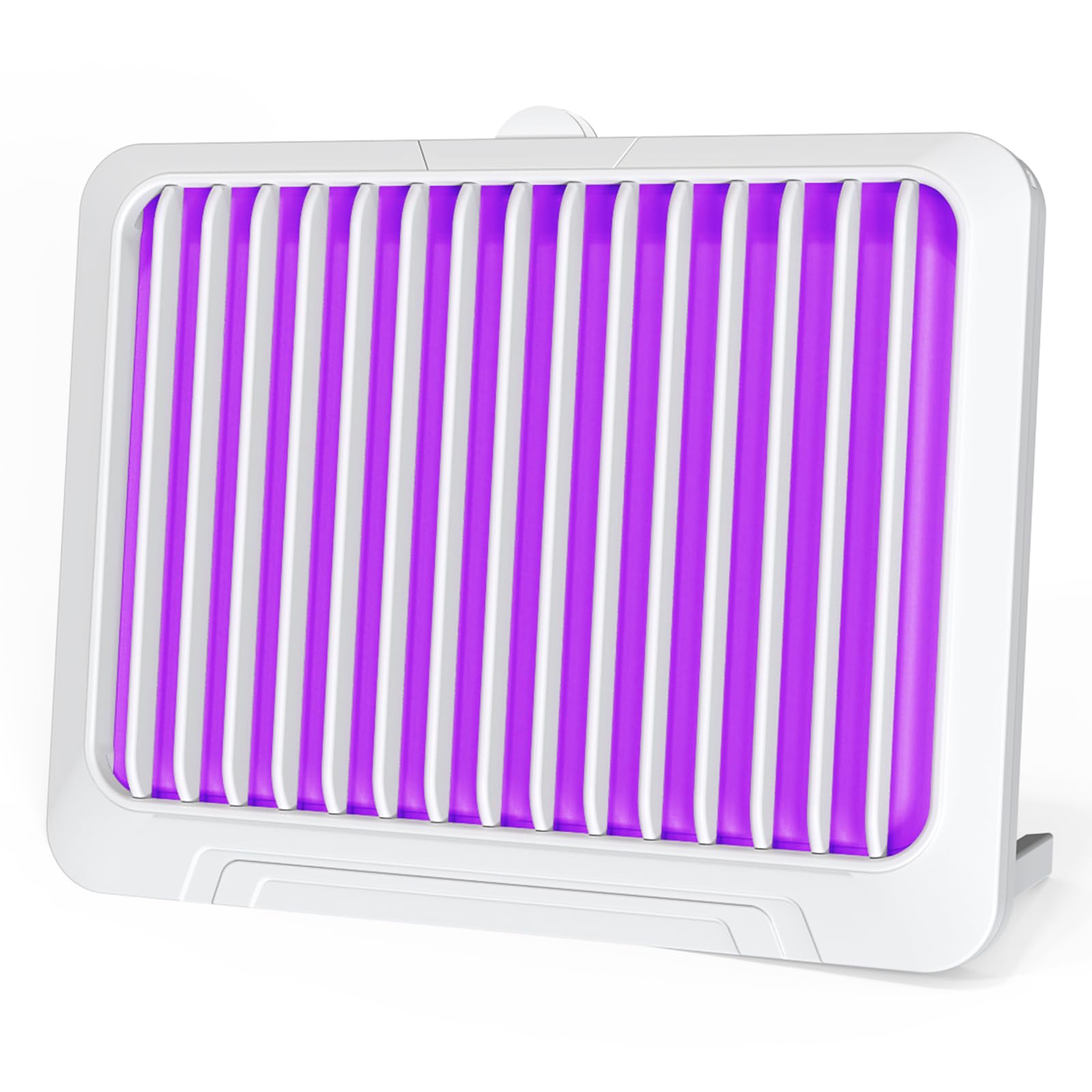 Insektenvernichter, UV Mückenlampe mit 395nm UV LED USB Fruchtfliegenfalle, doppelseitige Klebeplatte, insektizidfrei für Innen Küche Haushalt inklusive 6 Klebeplatten