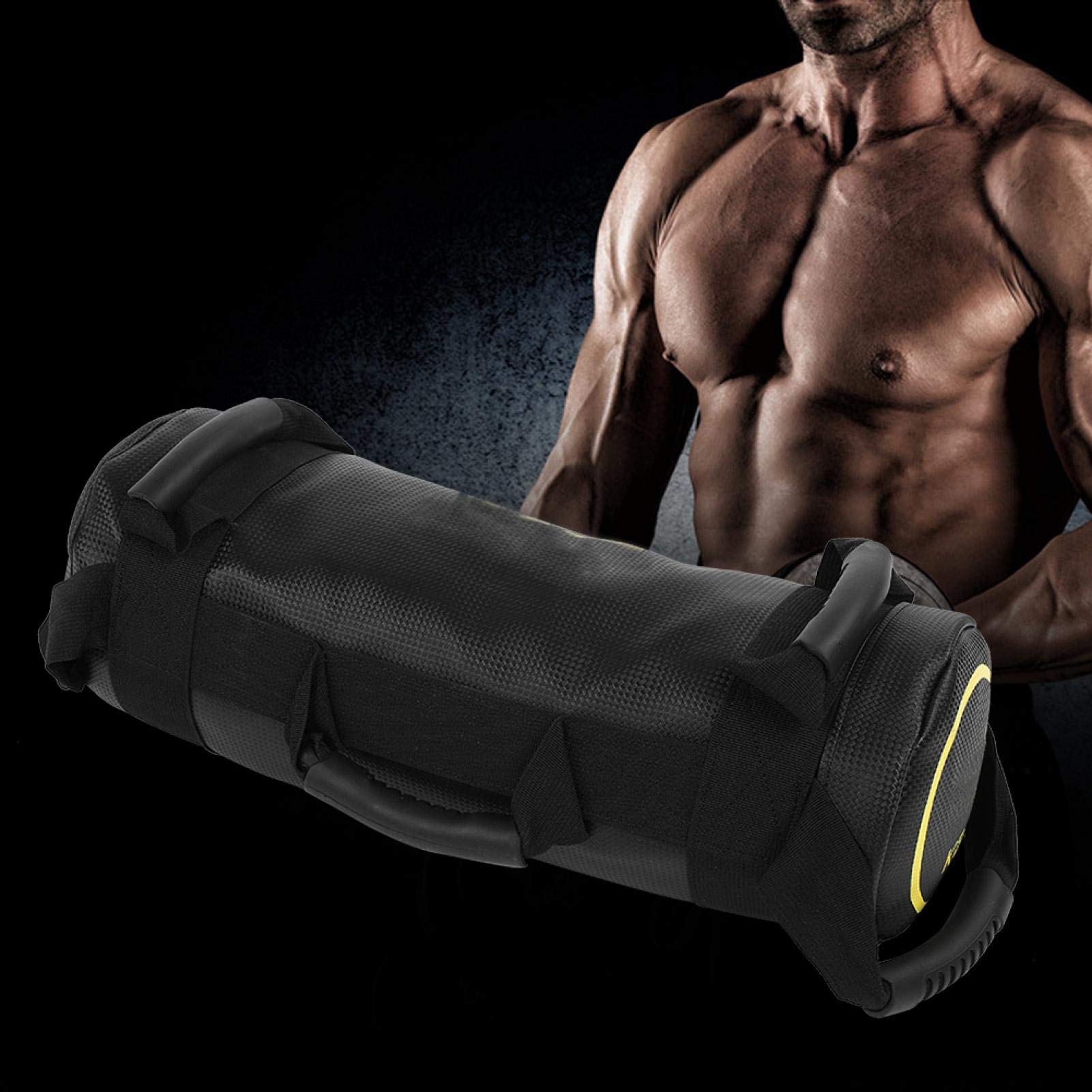 Sacos de Arena para Ejercicios de Entrenamiento, Saco de Arena para Trabajo Pesado, Entrenamiento de Fuerza Funcional, Ejercicios de Carga dinámica (10 kg/20 kg/30 kg)