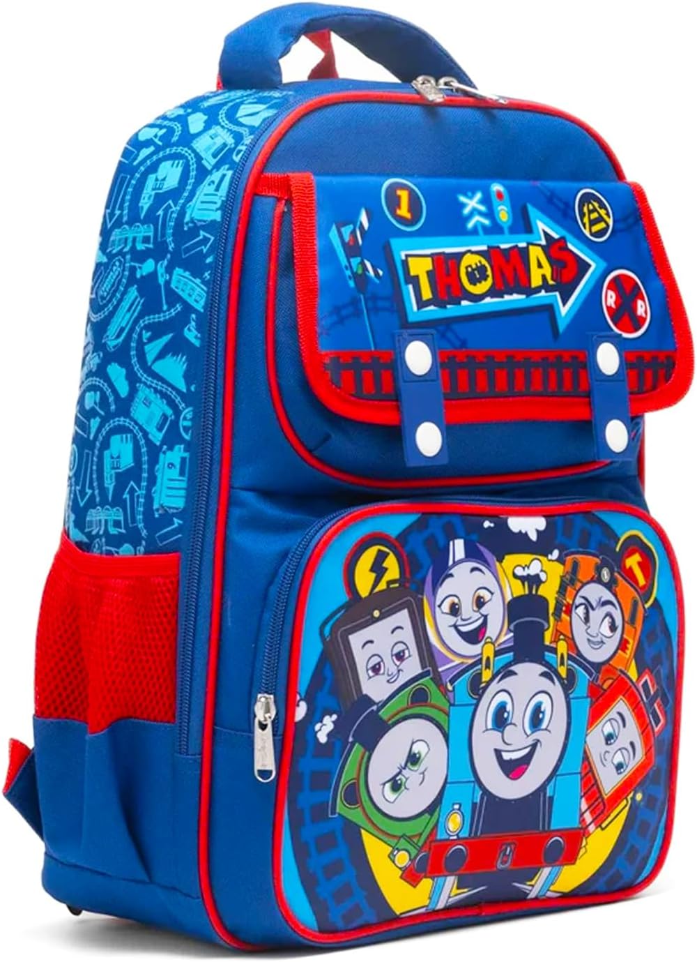 Thomas and Friends Backpack for Kids - Bundle with 15” Train Backpack with Water Bottle, Stickers, More | Thomas the Train School Bag Set for Kids, Toddlers, Boys