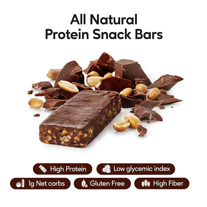 Extend Sugar Free Barras de Proteína, Snack para Diabéticos, 12 Unidades miniatura 3