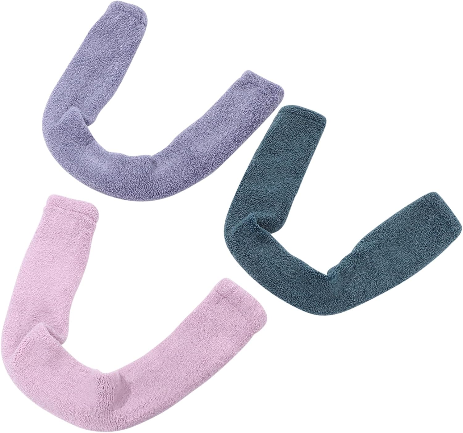 3pcs Washable Toilet Seat Covers Soft Thick Bathroom Cushion Deep and Reusable Fit for Comfort and Sanitation