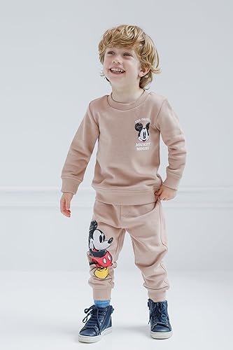 Miniatura 6 de Disney Conjunto de sudadera y pantalones de forro polar de Navidad para recién nacidos a niños grandes (recién nacido - 10-12)