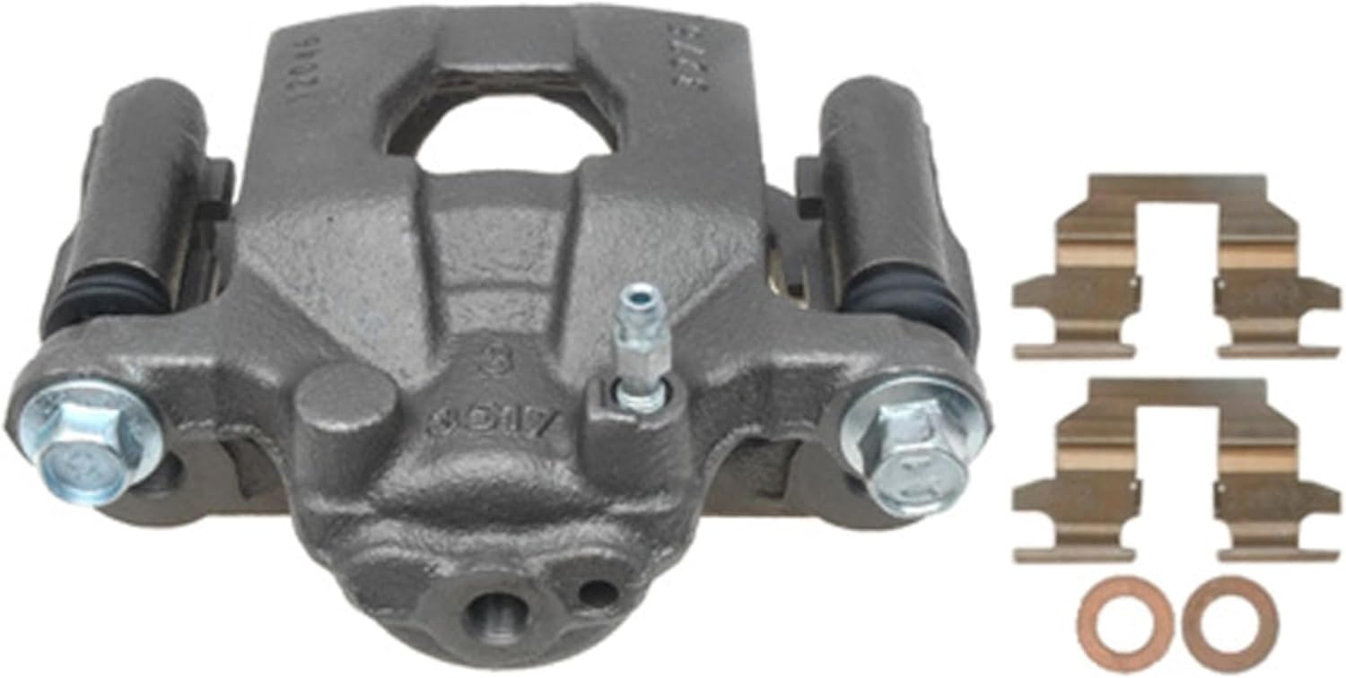 ACDelco Gold 18FR2672N (19383437) Rear Passenger Side Disc Brake Caliper Assembly (Friction Ready Non-Coated)