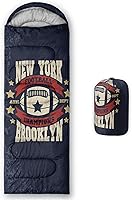 Vista 16 de Saco de dormir para niños y niñas, estampado de luna de cohete, ligero, cálido, portátil, para exteriores, interior, impermeable, resistente al