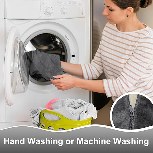 Miniatura 7 de PHYSEN Almohada de Lectura para Sentarse en la Cama para Adultos - Almohada de Espalda para Sentarse en la Cama - Almohada de Soporte para la