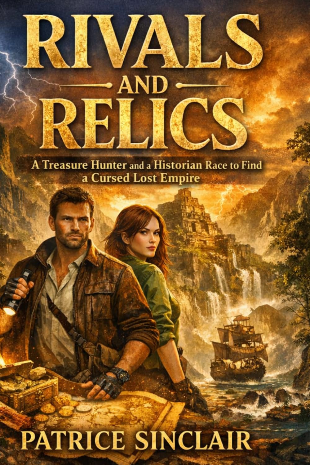 Rivals and Relics: A Treasure Hunter and a Historian Race to Find a Cursed Lost Empire (Zara Voss Tales)