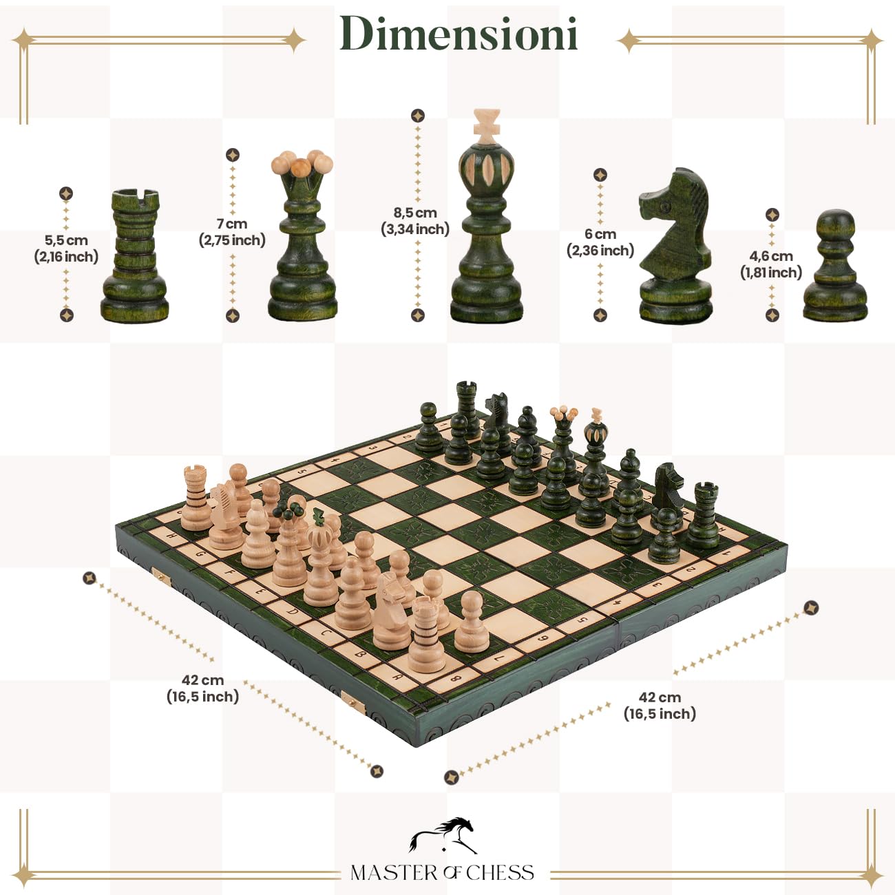 Dunkwckor Scacchiera Portatile, Scacchi Professionale, Scacchiera Magnetica Pieghevole, Mini Chess Board, Scacchi Educativo, Dama Gioco da Tavola Viaggio per Bambini, Adulti, Festa in Famiglia