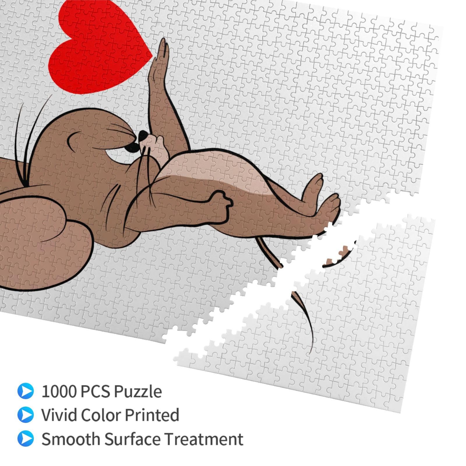 Amazon.co.jp: 1000ピース ジグソーパズル トムとジェリー パズル