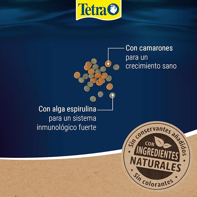 Foto 5 de 8 de Tetra Wafer Mix Alimento para peces de fondo y crustáceos, 100 ml