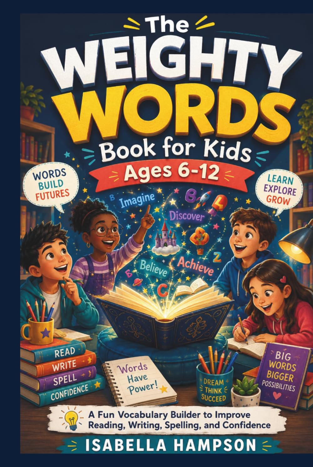The Weighty Words Book for Kids Ages 6-12: A Fun Vocabulary Builder to Improve Reading, Writing, Spelling, and Confidence