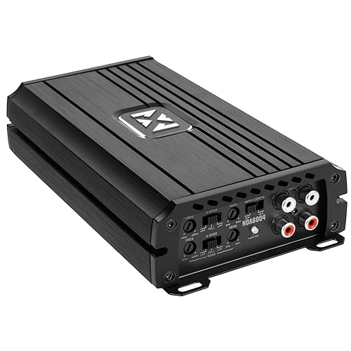 Miniatura 4 de NVX NDA6004 - Amplificador de 4 canales de la serie N Clase D de 1200 W de pico (600 W RMS)