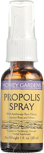 Honey Gardens Spray de propóleos, 1 onza