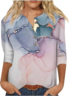 Ladies Tank Tops Button-End Dress Classical Seven Fifth of May Tunic Cotton Straight Point Scoop Neck